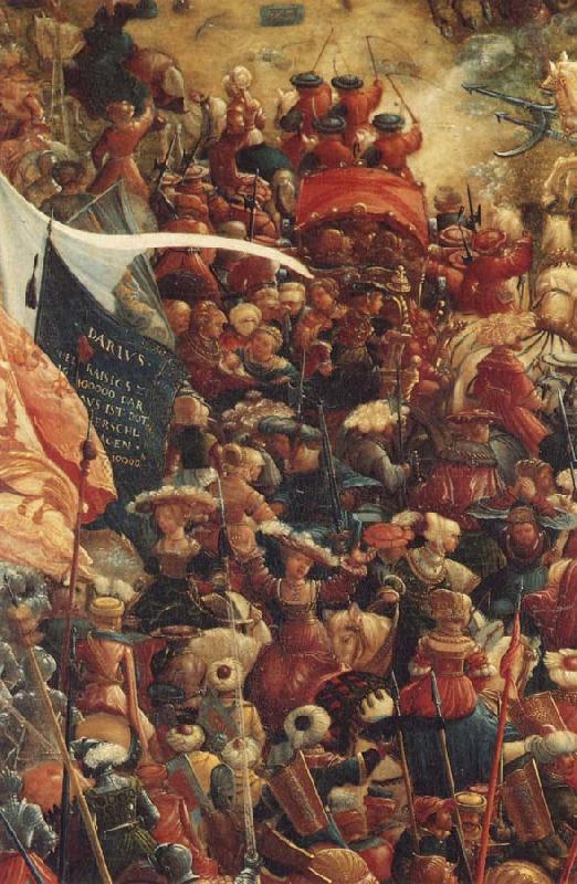 Albrecht Altdorfer Details of The Battle of Issus oil painting image